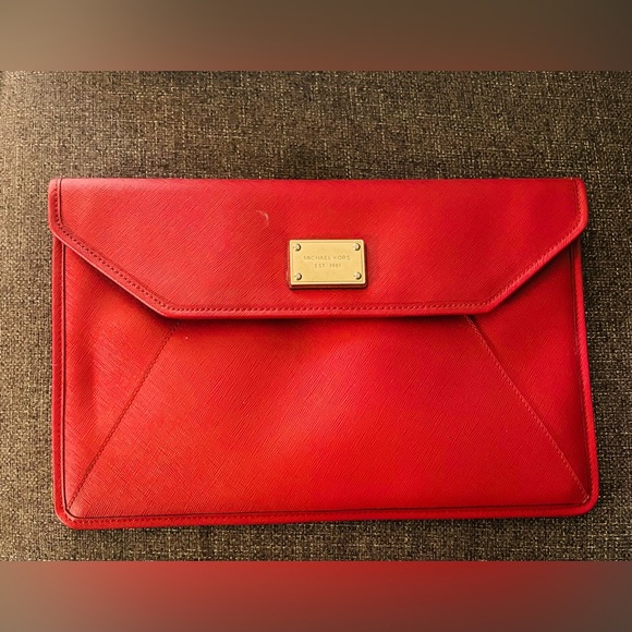 Michael Kors Red Sleeve - Picture 1 of 5